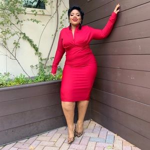 Red Bodycon Dress